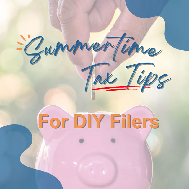 Summer Time Tax Tips